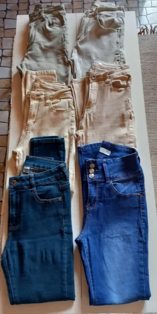 Lote 6 Calças Senhoras Tam 36