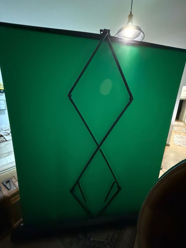 Pantalla Verde Plegable Estudio 160x 220 cm