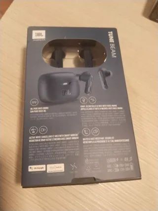 Auriculares JBL Tune Beam Azul