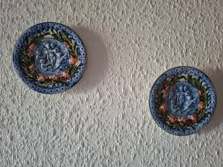 Piatti decorativi vintage angeli