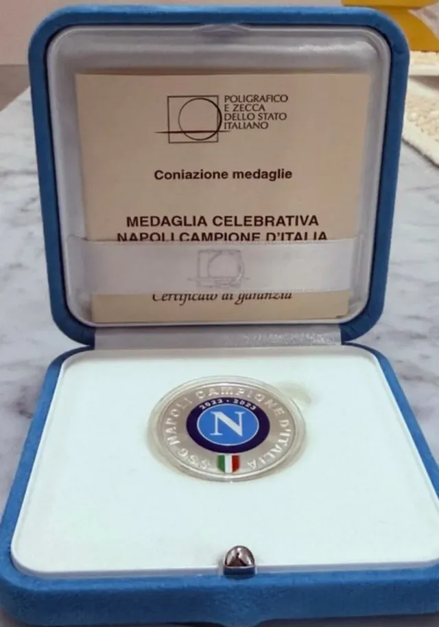 Medaglia Napoli Campione d'Italia 2022-2023