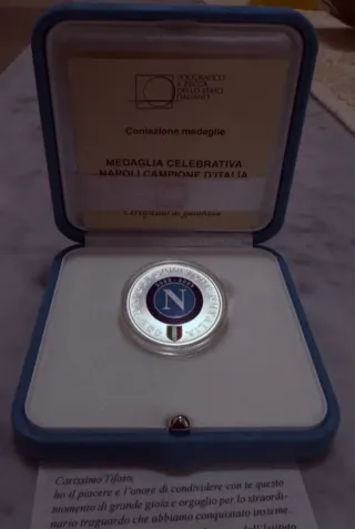 Medaglia Napoli Campione d'Italia 2022-2023