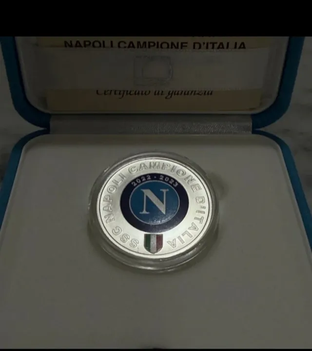 Medaglia Napoli Campione d'Italia 2022-2023