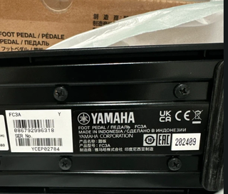 Pedal Yamaha FC3A Sostenido Piano