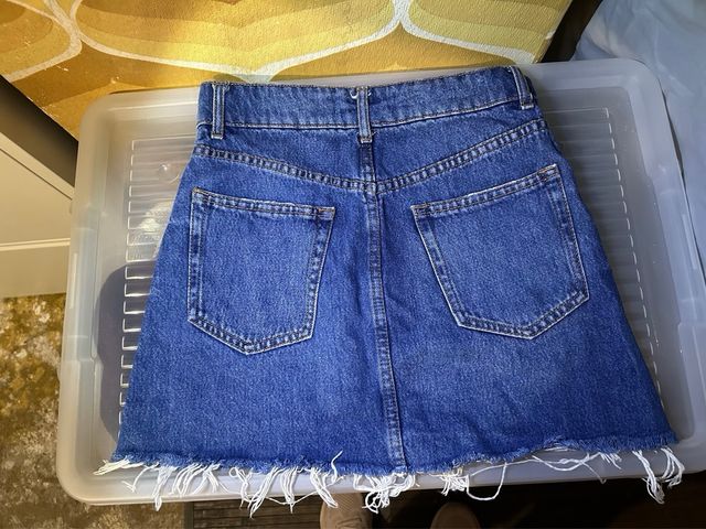 Falda vaquera Bershka