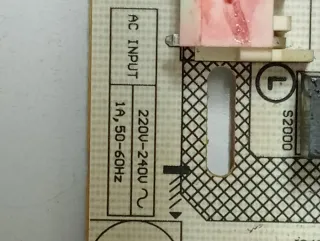 Fuente de alimentación ZUV194R-9 t TV Grunding