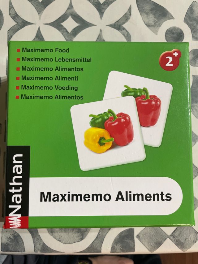 Juego de memoria Maximemo Aliments
