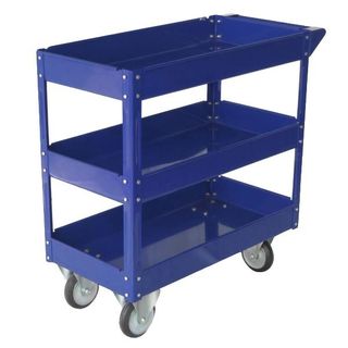 Carrello attrezzi 3 ripiani blu