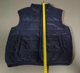 Chaleco niño azul marino talla 5-6