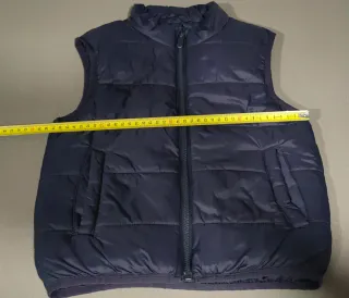 Chaleco niño azul marino talla 5-6