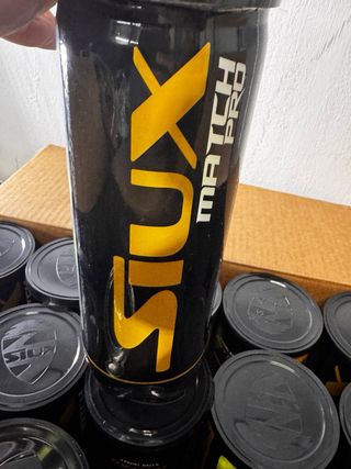 24 botes Siux Match Pro pelotas pádel