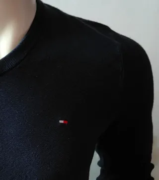 Jersey Tommy Hilfiger Algodón Compacto Azul Talla