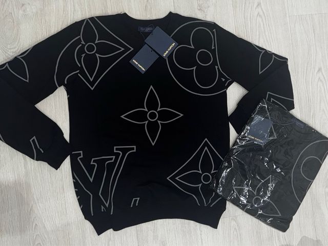 Sudadera Louis Vuitton Negra