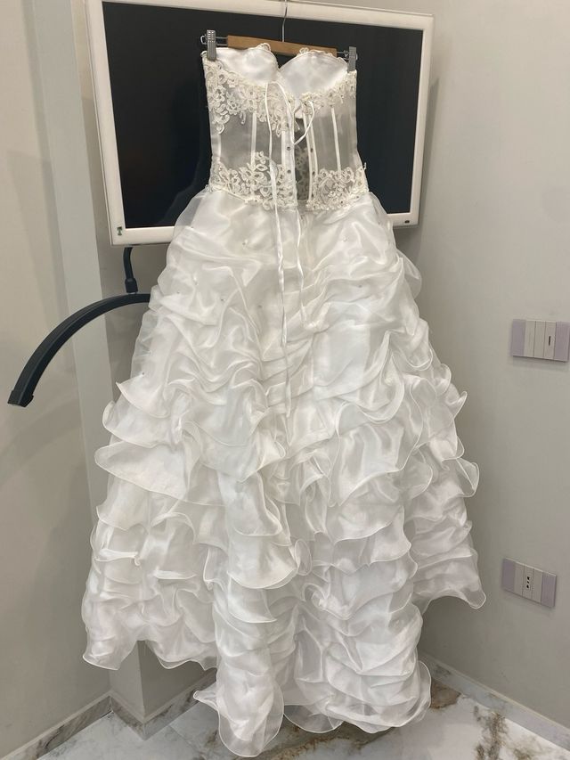 Abito da Comunione Bianco