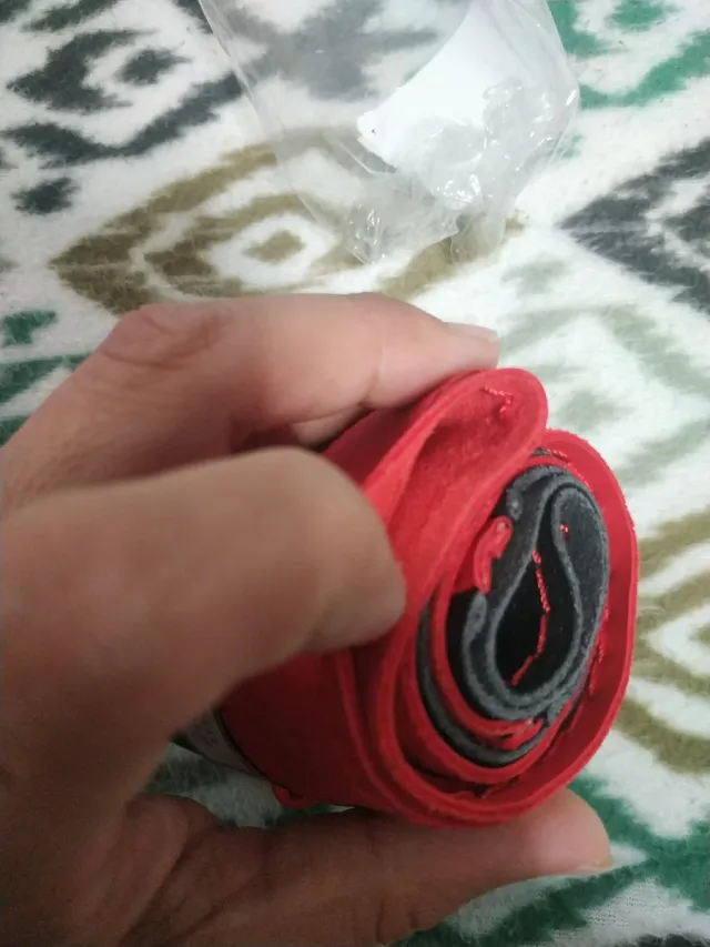 Fodera per volante in microfibra a doppio colore da cucire