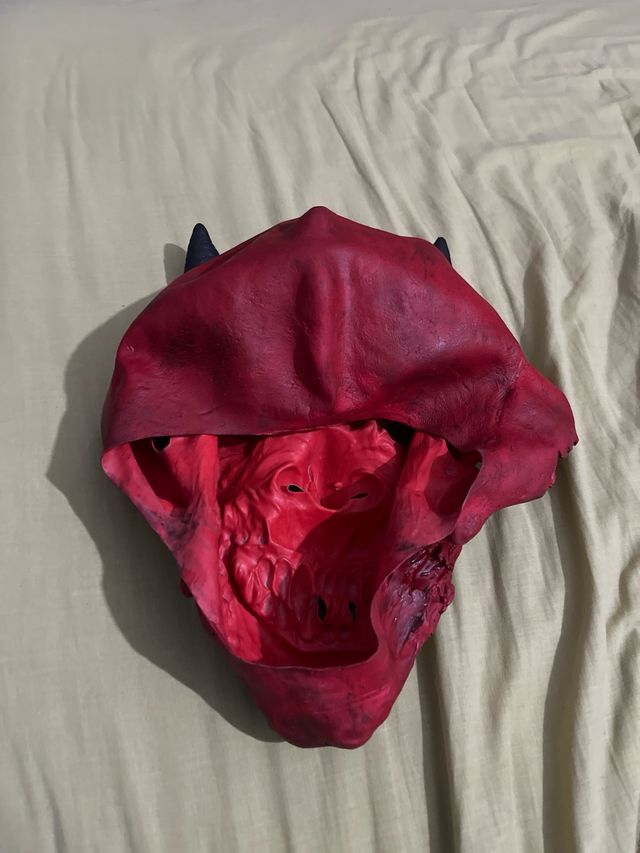 Máscara de Silicona Halloween Demonio