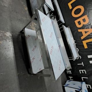 Mesa de trabajo acero inoxidable mural