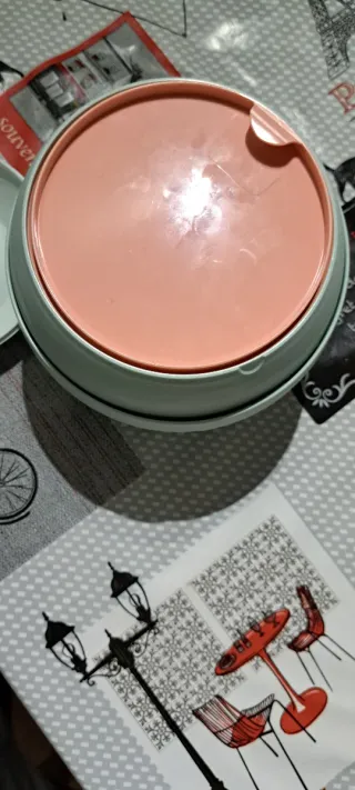 Contenedor redondo para llevar comida