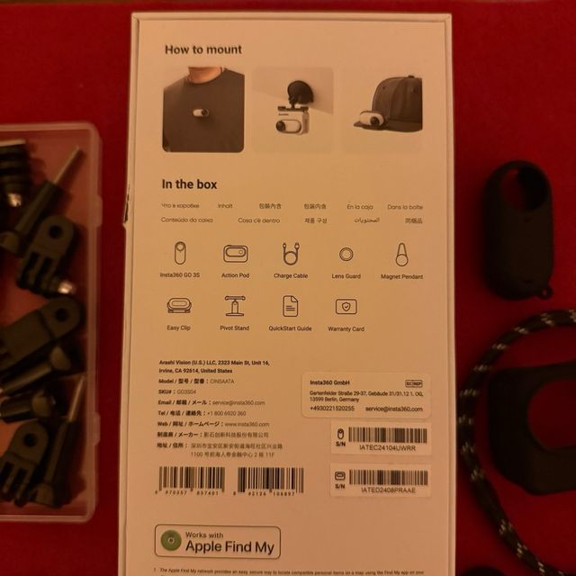 Insta360 GO 3S Cámara 4K