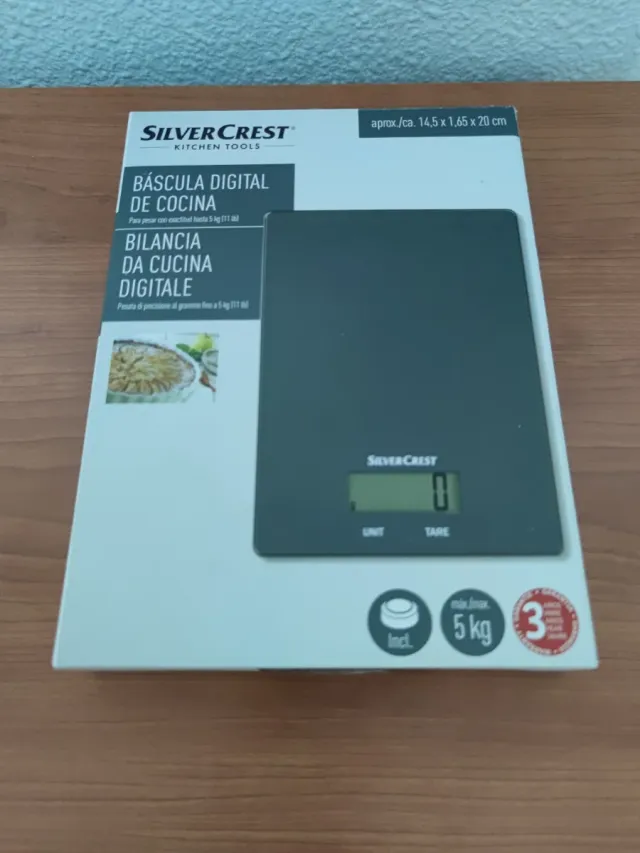 Báscula SilverCrest Digital de Cocina