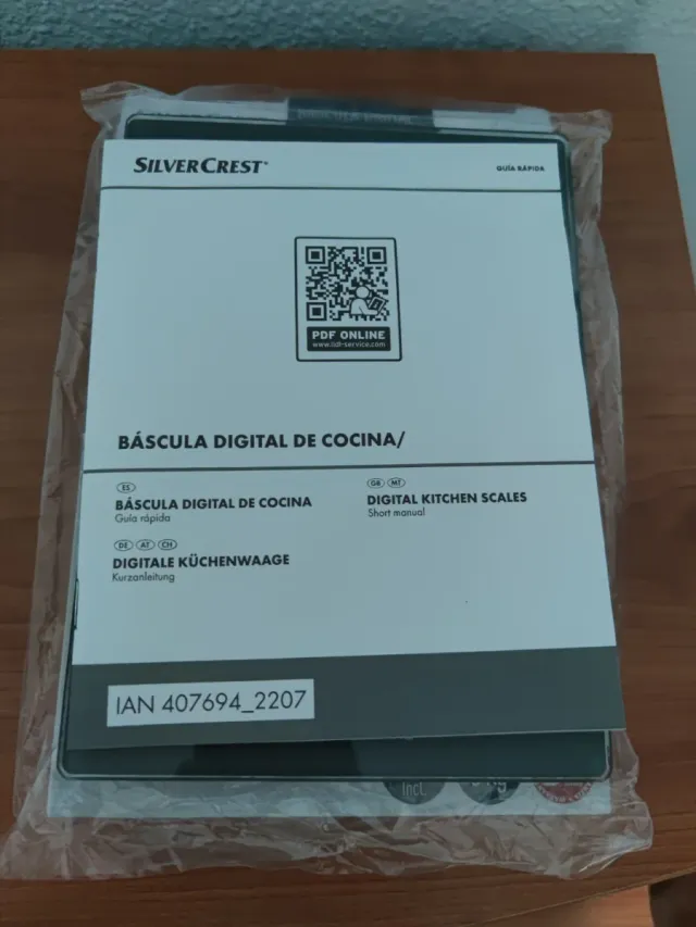 Báscula SilverCrest Digital de Cocina