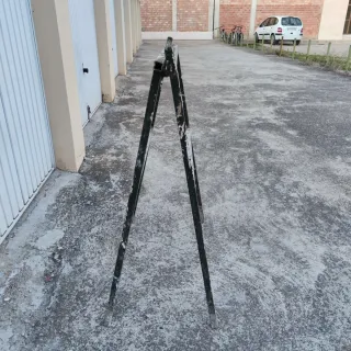 Caballete metálico de obra