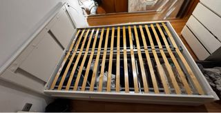 vendo Cama 140x200 Blanca, en buen estado