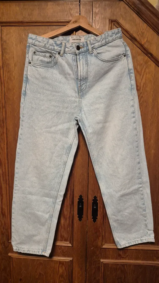 Pull&Bear Pantalón Relaxed Dad Talla 38