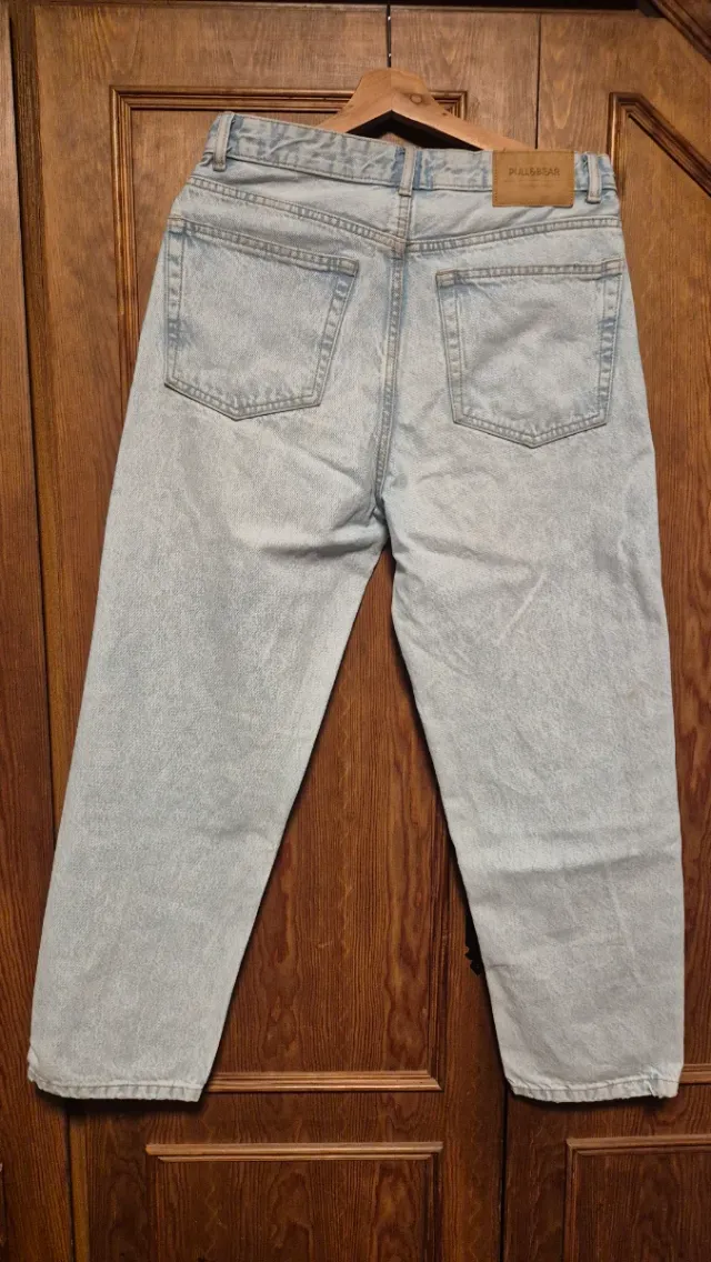 Pull&Bear Pantalón Relaxed Dad Talla 38