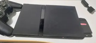 Consola PS2 Slim Negra + Mando inalambrico