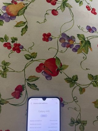 Samsung Galaxy A40 Nero