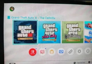 GTA Trilogía Edición Definitiva Nintendo Switch