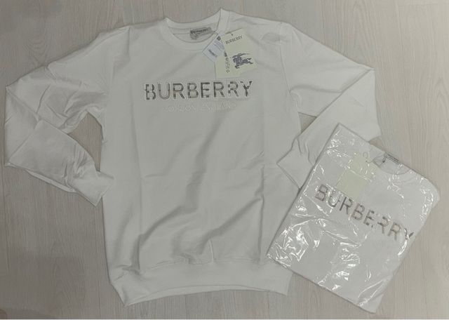 Sudadera Burberry Blanca