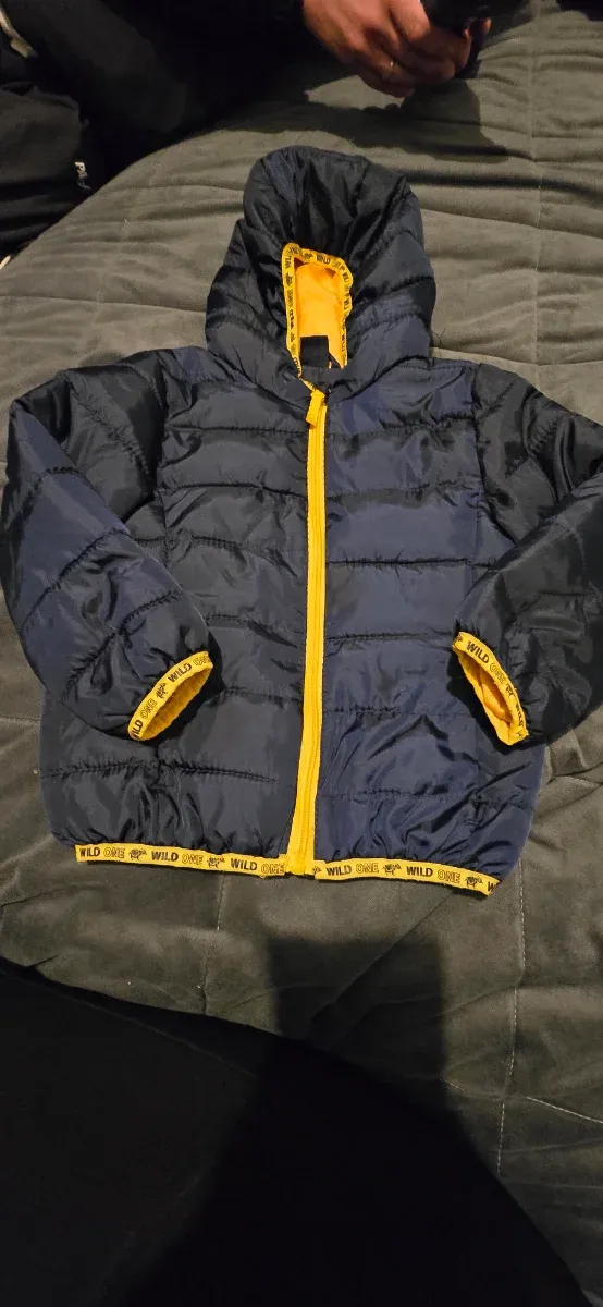 Casaco Kiko & Koko menino azul e amarelo