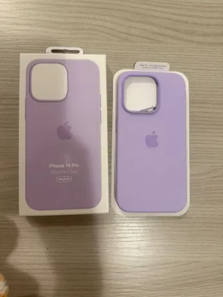 Cover iPhone 14 Pro Silicone Apple Viola
