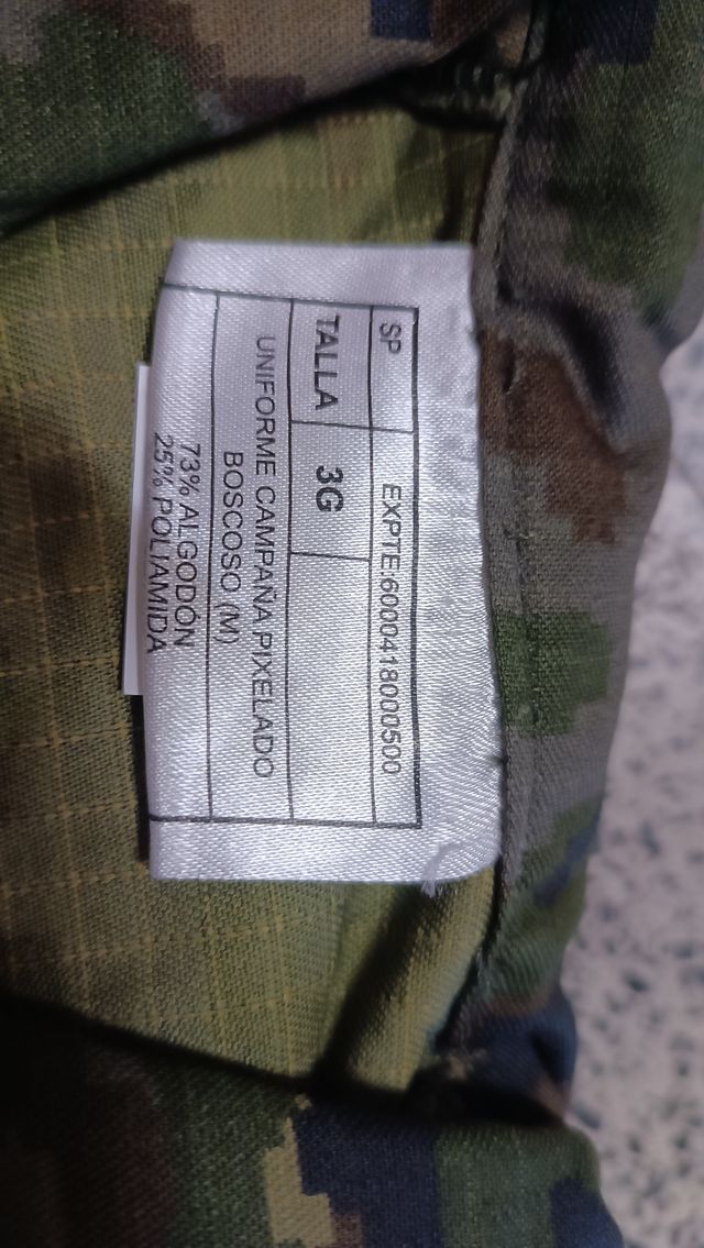 Mimeta militar Ejército de Tierra