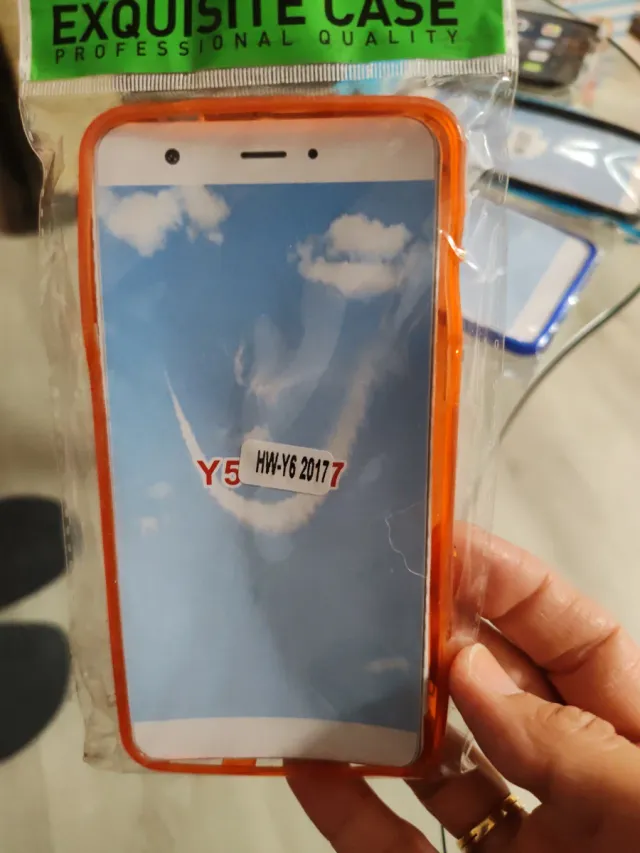 Funda Huawei Y6  Naranja