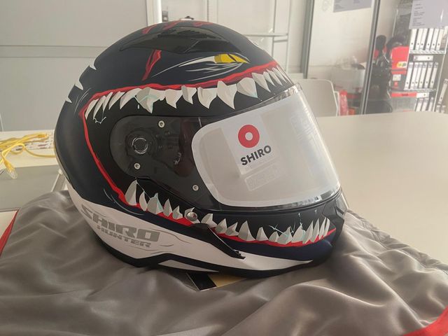 Casco integral SHIRO Hunter Shark Talla M