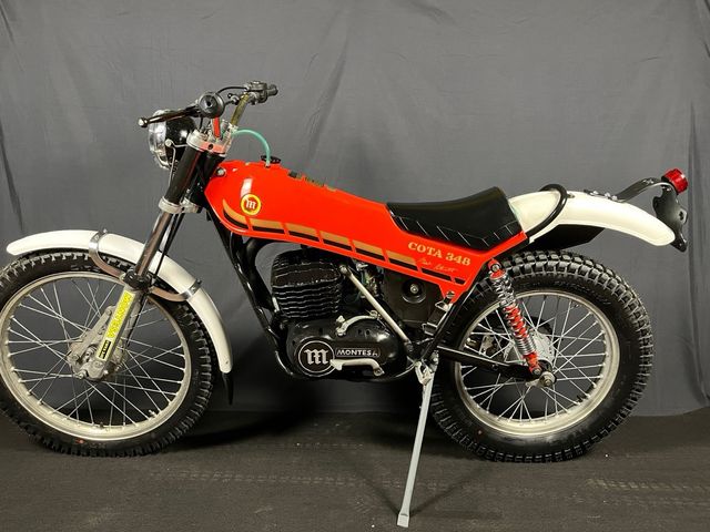 Montesa Cota 348 Malcolm Rathmell restaurada