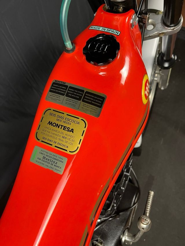 Montesa Cota 348 Malcolm Rathmell restaurada