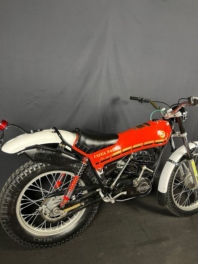 Montesa Cota 348 Malcolm Rathmell restaurada