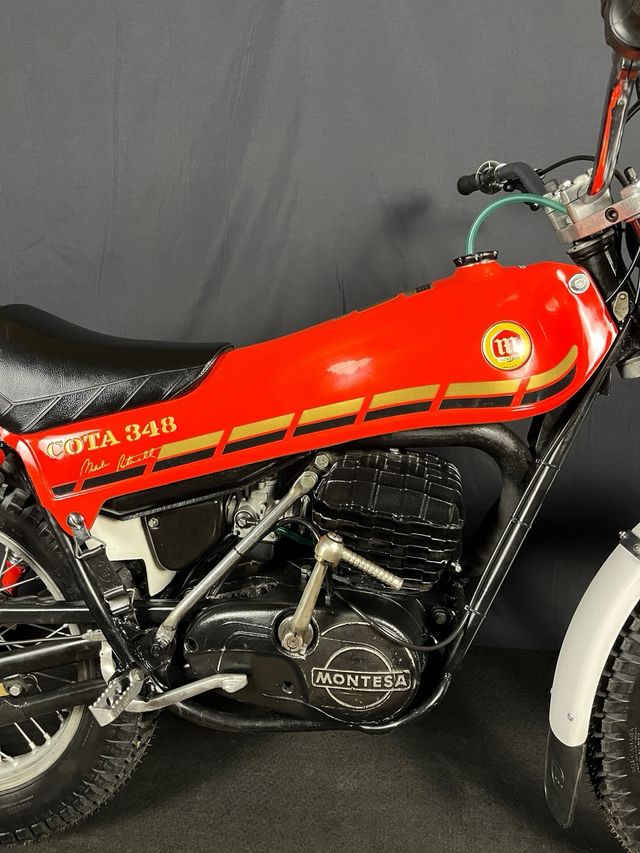 Montesa Cota 348 Malcolm Rathmell restaurada