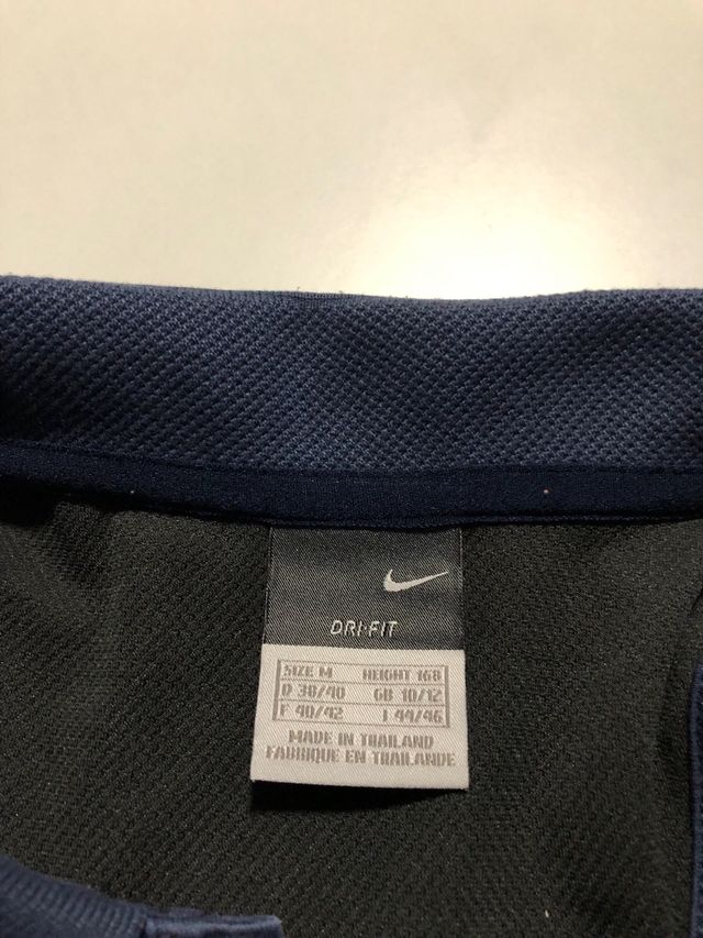 Polo sin mangas Nike DRI-FIT Azul Marino