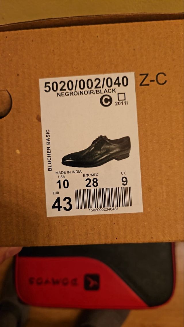 Zapatos de vestir Zara hombre talla 43