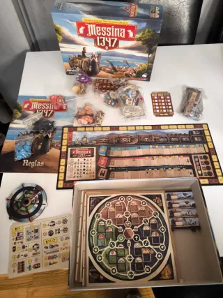 Messina 1347 juego de mesa