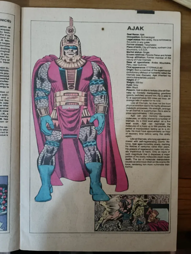 The Official Handbook of the Marvel Universe #1