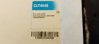 Cartuccia Toner Samsung CLT404S Ciano Compatibile