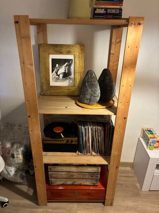 Scaffale in legno IKEA IVAR