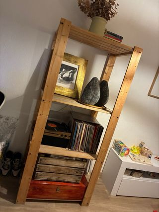 Scaffale in legno IKEA IVAR