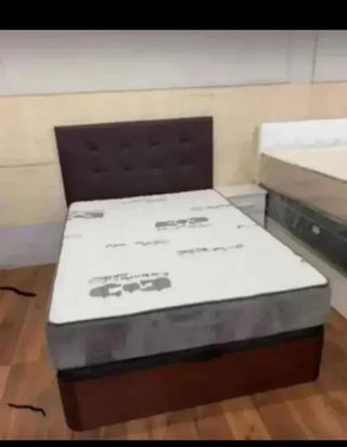 Colchón y base de cama -70% Oferta